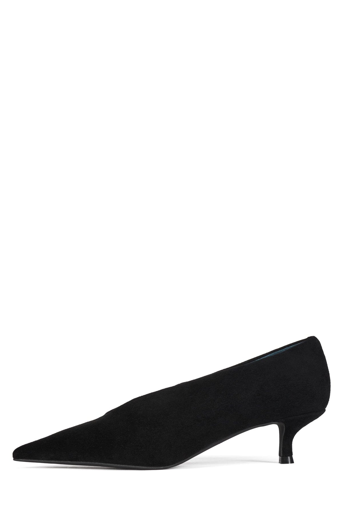 Ida-Mae Dark Black Suede