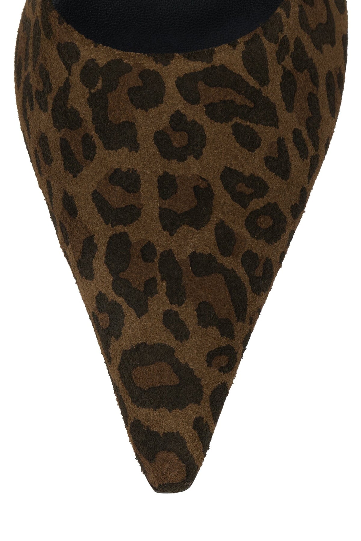 Claudina Tan Leopard Suede