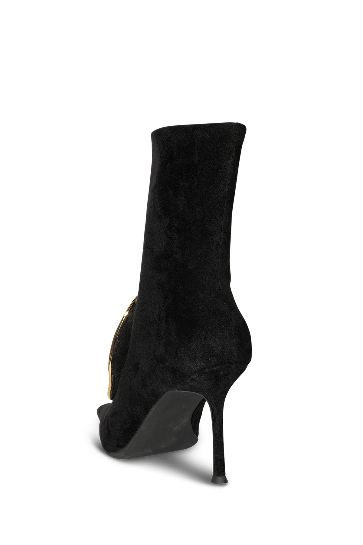 DARING-O BLACK SUEDE GOLD