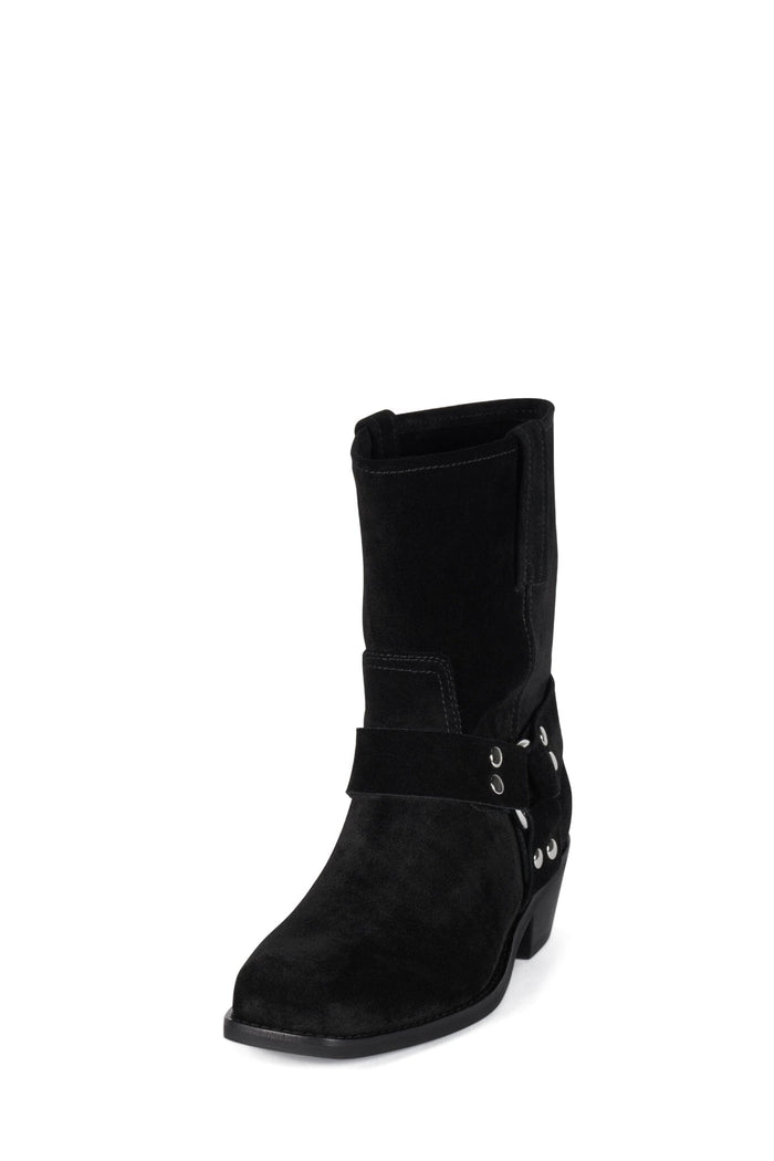 WAYLON-LO BLACK SUEDE