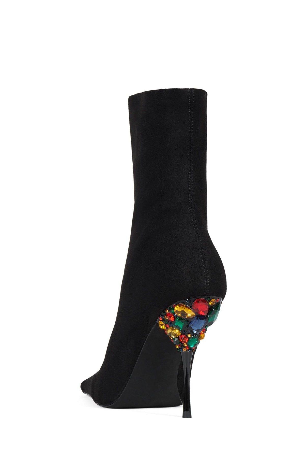 Crowned Black Suede