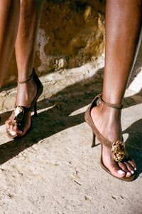 BRONZITE BROWN SUEDE