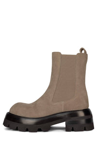 SUBURBIA TAUPE SUEDE