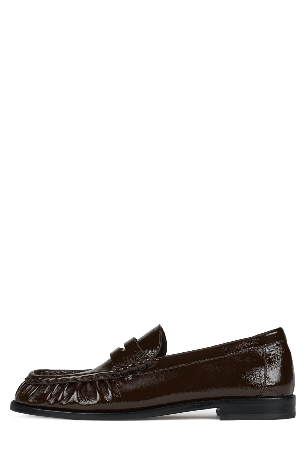 Stallone Brown Crinkle Patent