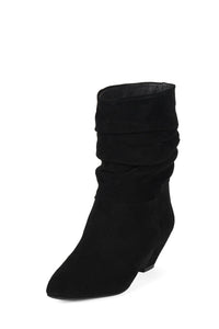 Zerlina Black Suede