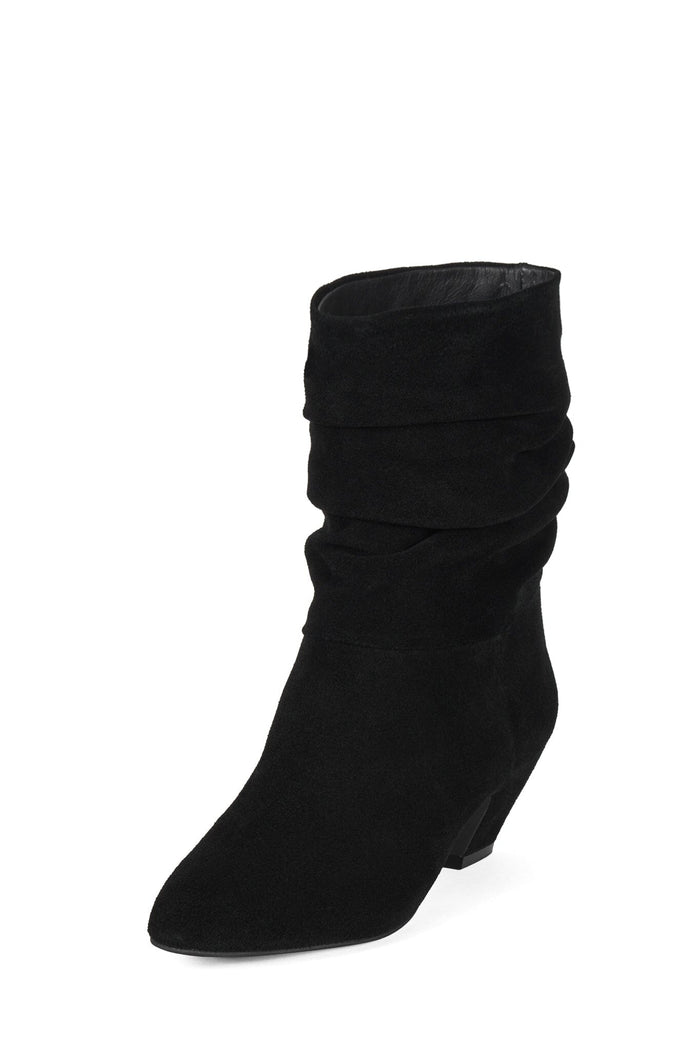 Zerlina Black Suede