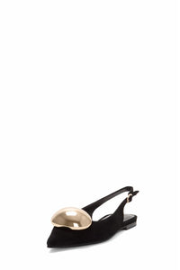 TACTFUL BLACK GOLD SUEDE