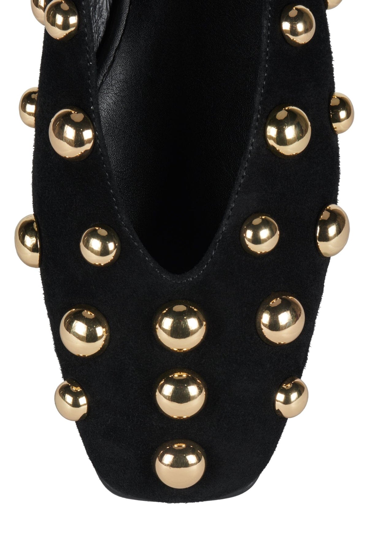 FATHOM-ST BLACK SUEDE GOLD