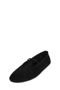 DANCERINA BLACK SUEDE