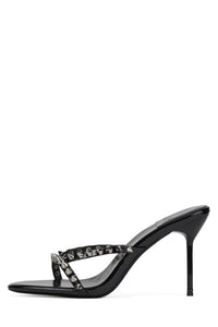 Gabriette Black Silver Patent