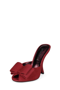 Fresa-Bow Red Suede