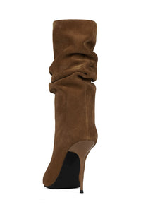 Give-It Dark Brown Suede