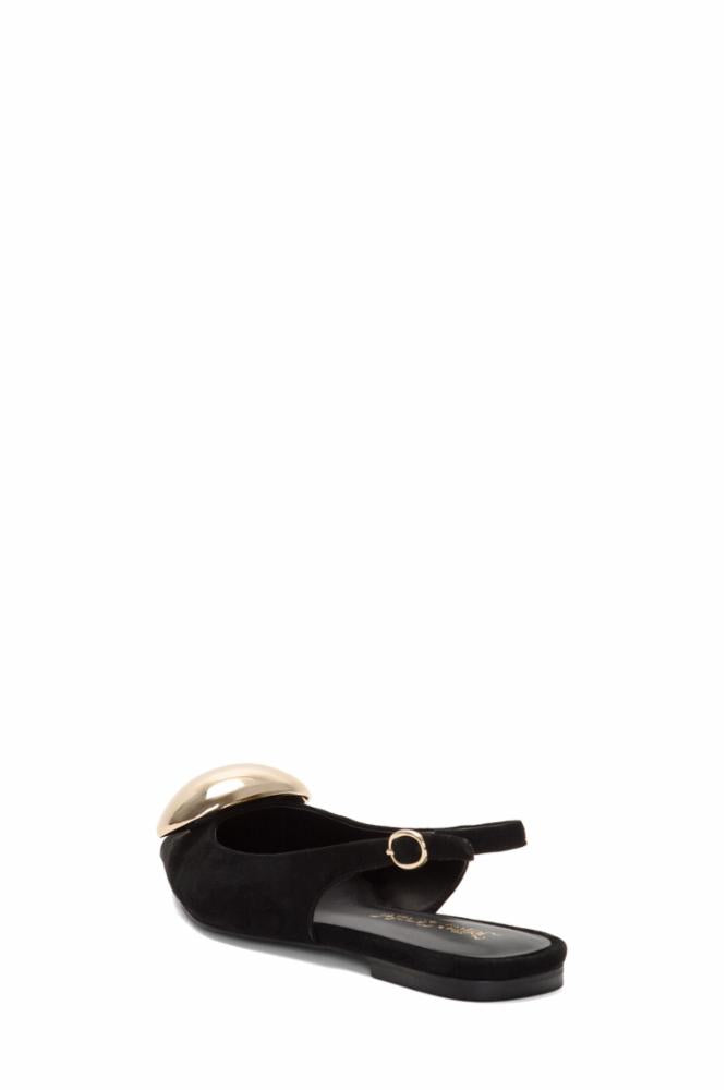 TACTFUL BLACK GOLD SUEDE