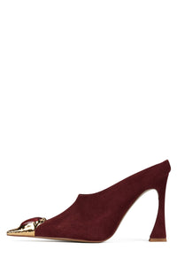 NAIAD RED GOLD SUEDE