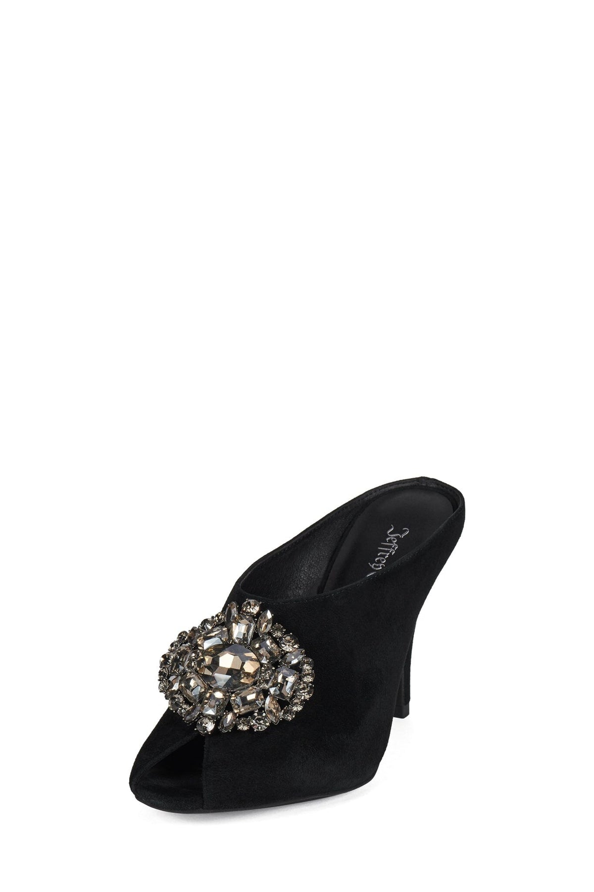 CORONATE BLACK SUEDE