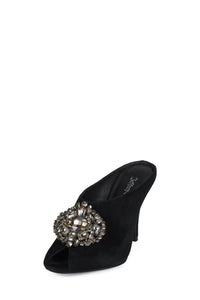 CORONATE BLACK SUEDE