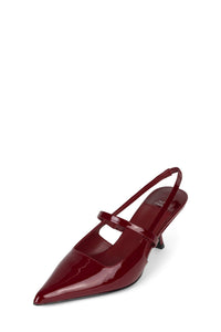 TANYA-SS CHERRY RED PATENT