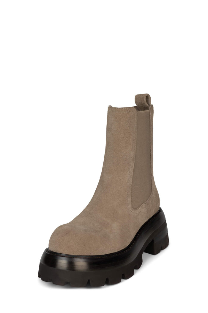 SUBURBIA TAUPE SUEDE