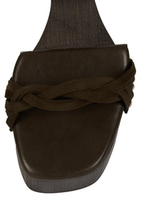 MAZES BROWN SUEDE