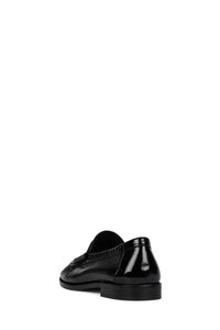 Stallone Black Crinkle Patent