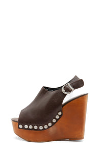 SNICK DARK BROWN LEATHER