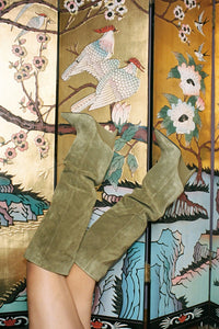 Selwyn Khaki Suede