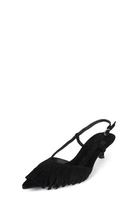 LASSO-ME BLACK SUEDE
