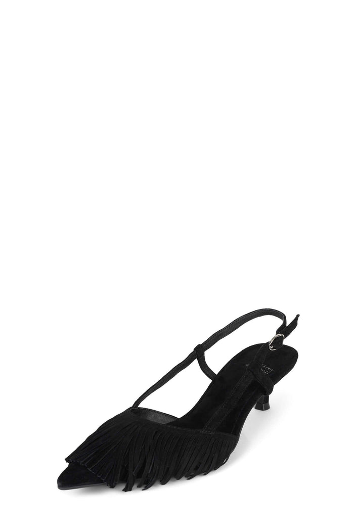 LASSO-ME BLACK SUEDE
