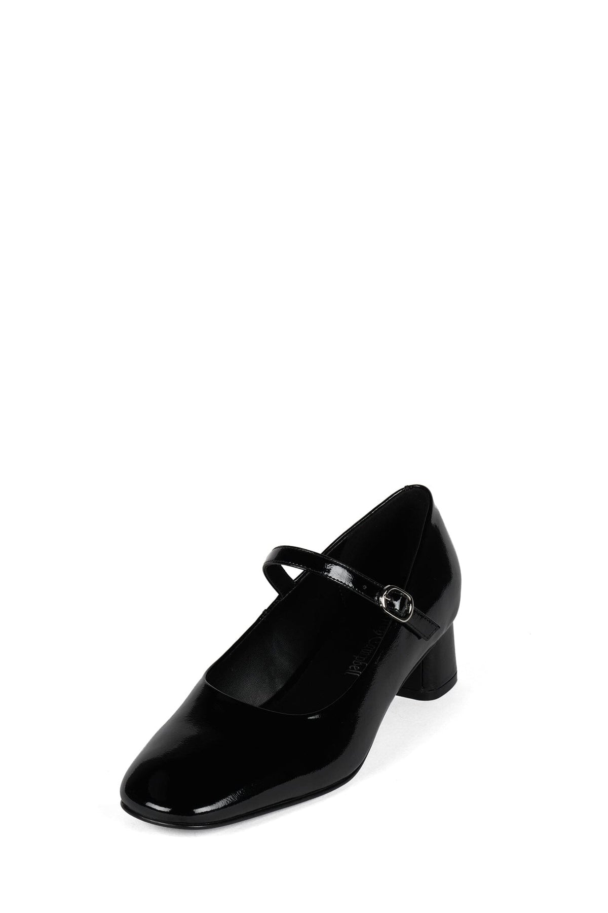 TOP-CLASS BLACK CRINKLE PATENT