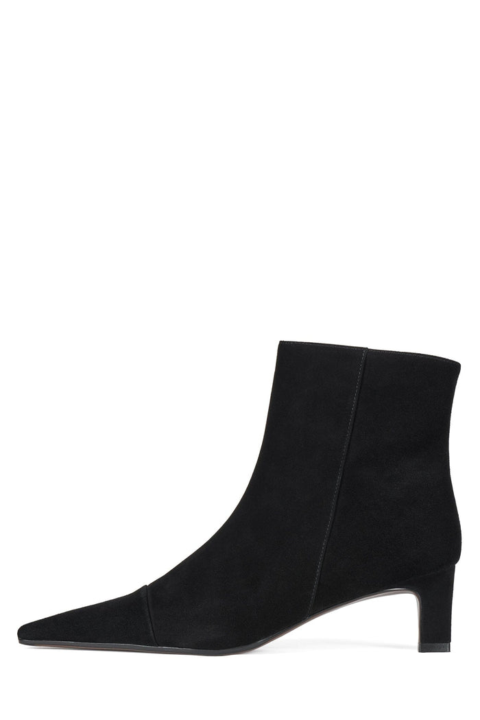 No-Time Black Suede