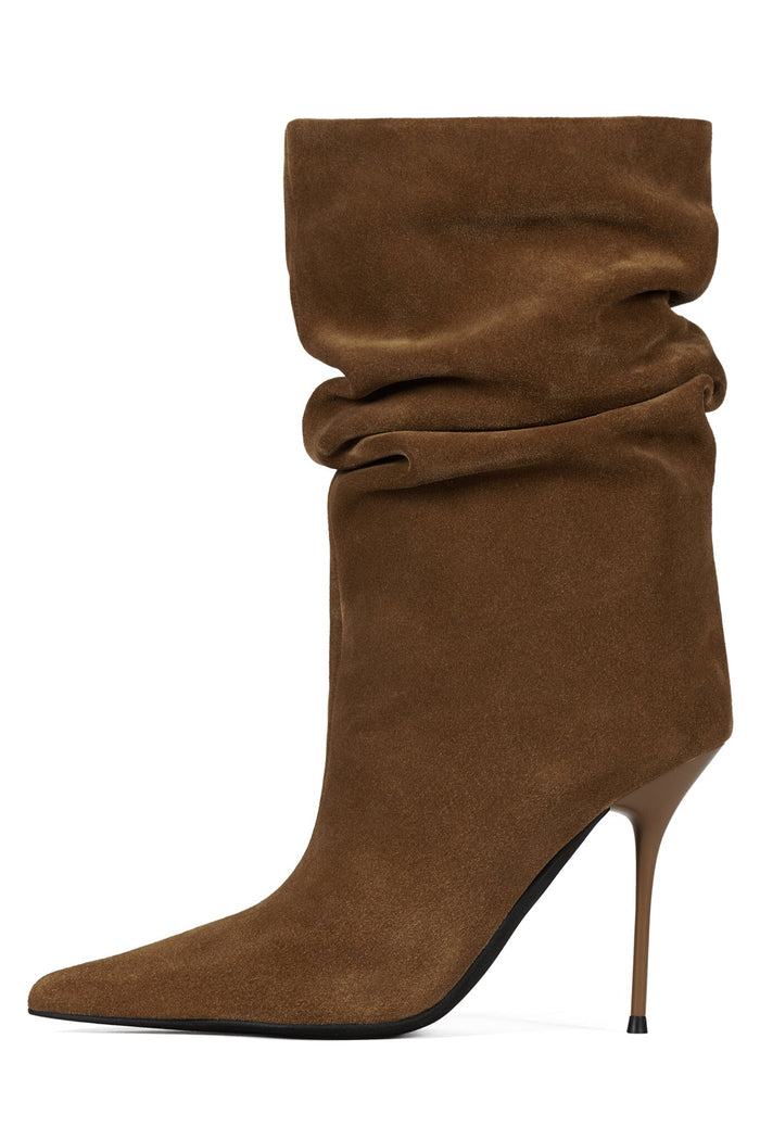 Give-It Dark Brown Suede