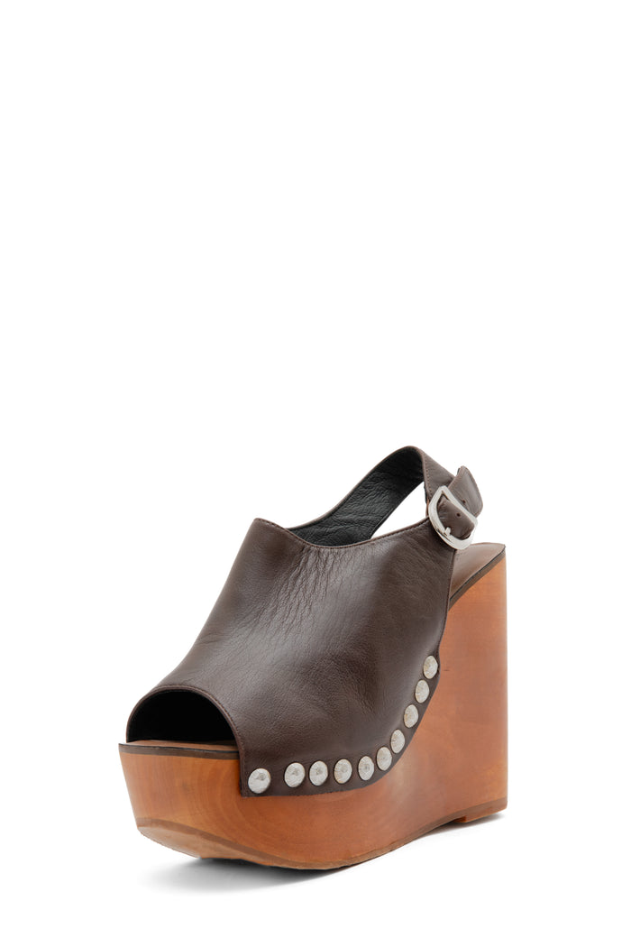 SNICK DARK BROWN LEATHER