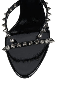 Gabriette Black Silver Patent