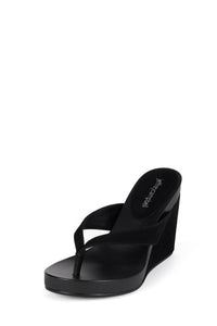 LIEZEL BLACK SUEDE