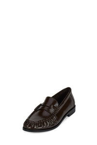 Stallone Brown Crinkle Patent