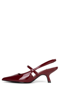 TANYA-SS CHERRY RED PATENT