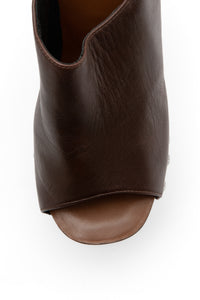 SNICK DARK BROWN LEATHER