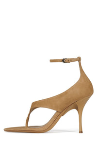 YSABELA CAMEL SUEDE