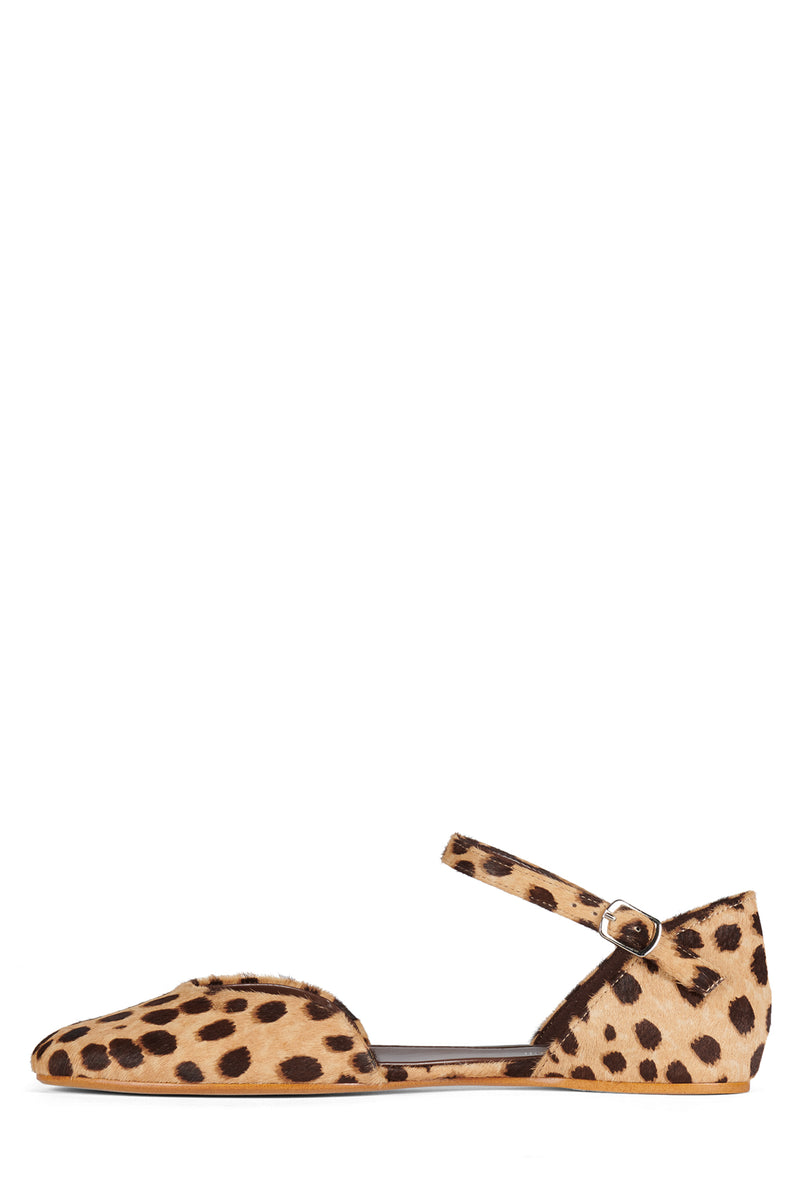KEONI-F BEIGE TAN LEOPARD