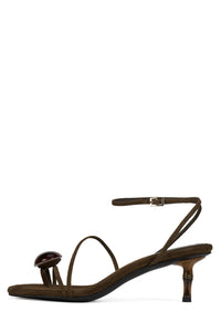 CARNELIAN BROWN SUEDE