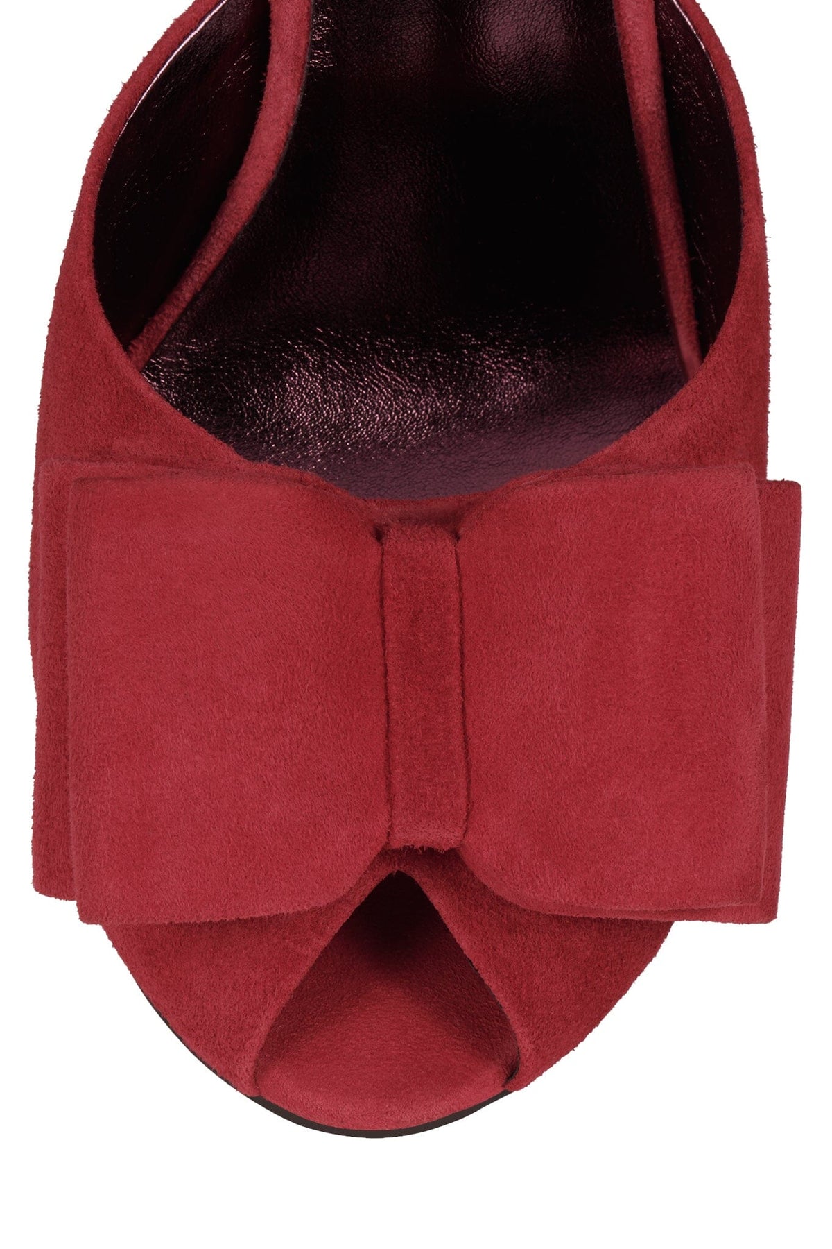 Fresa-Bow Red Suede
