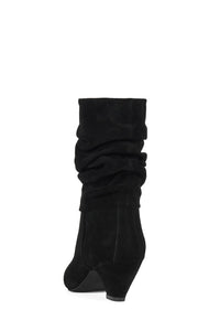 Zerlina Black Suede