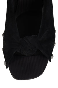 BELLEZA BLACK SUEDE
