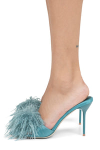 SHOPAHOLIC TEAL SATIN COMBO