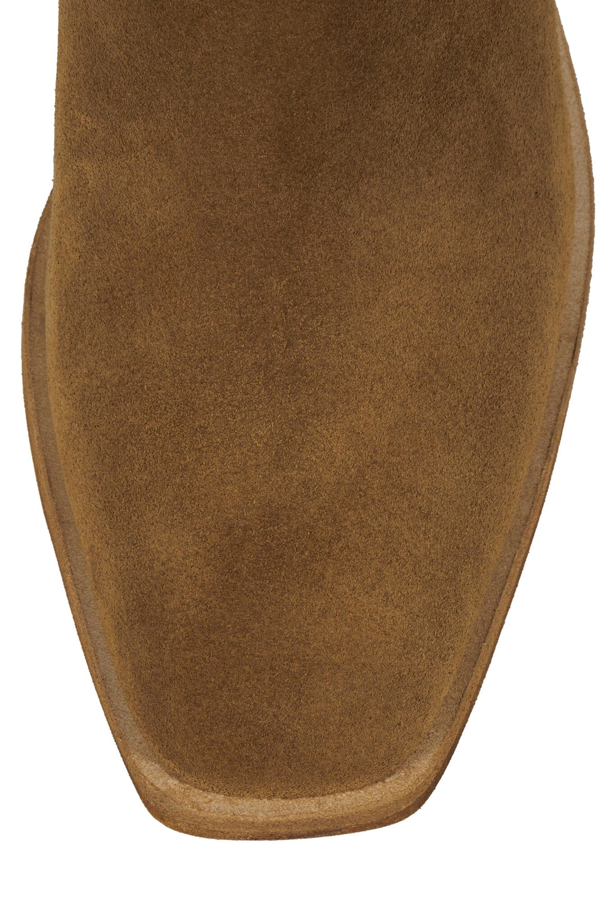 Horseshoe Camel Suede
