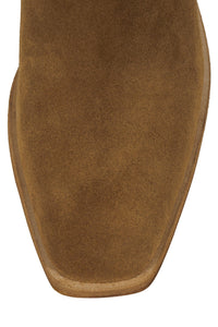 Horseshoe Camel Suede