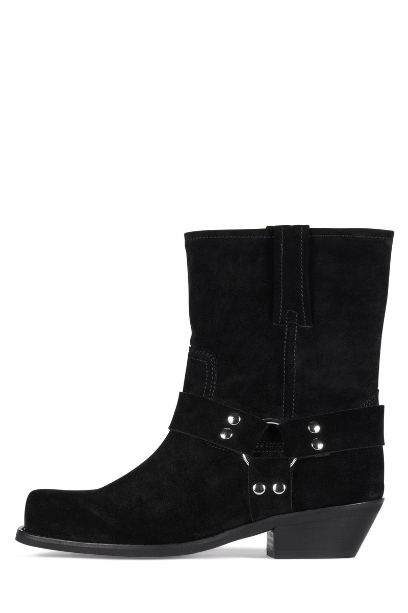WAYLON-LO BLACK SUEDE
