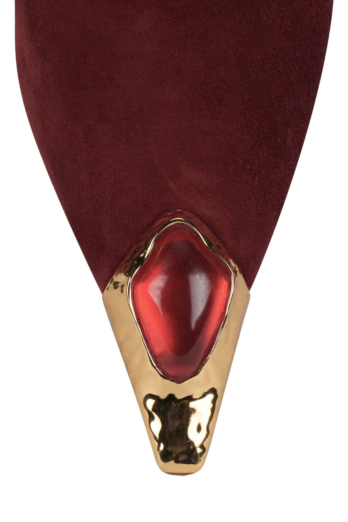 NAIAD RED GOLD SUEDE