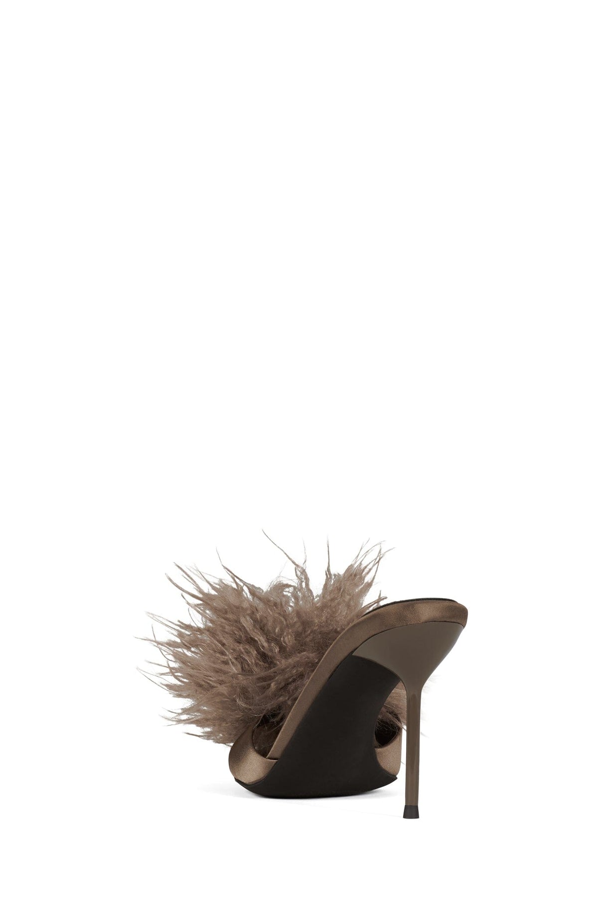 SHOPAHOLIC TAUPE SATIN COMBO