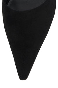 Claudina Black Suede